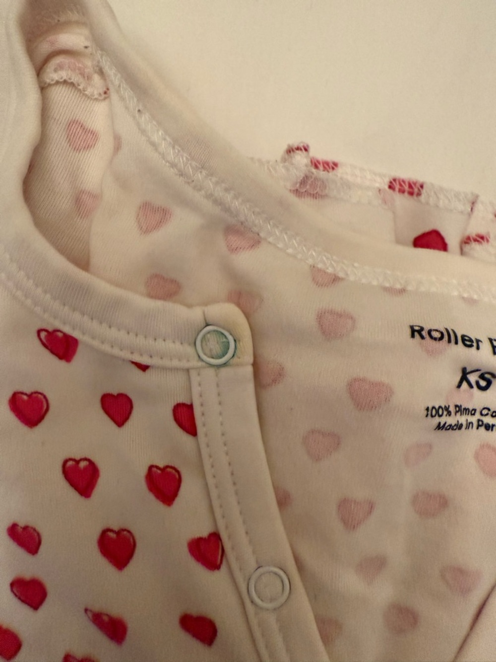 Roller Rabbit Pink Heart Long Sleeve Pajamas - Size XS 🩷 - Picture 3 of 12